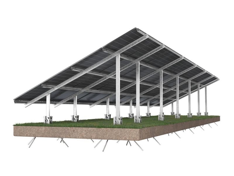 Ground Mounting Systems Quattro – Built to Outlast